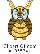 Owl Clipart #1355741 by Vector Tradition SM