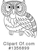 Owl Clipart #1356899 by Vector Tradition SM