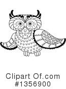 Owl Clipart #1356900 by Vector Tradition SM