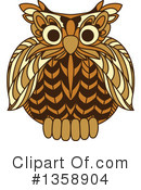 Owl Clipart #1358904 by Vector Tradition SM