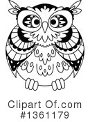 Owl Clipart #1361179 by Vector Tradition SM
