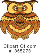 Owl Clipart #1365278 by Vector Tradition SM