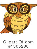 Owl Clipart #1365280 by Vector Tradition SM