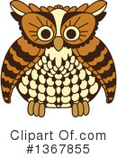 Owl Clipart #1367855 by Vector Tradition SM