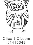 Owl Clipart #1410348 by Vector Tradition SM