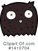 Owl Clipart #1410704 by lineartestpilot