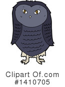 Owl Clipart #1410705 by lineartestpilot
