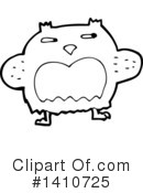 Owl Clipart #1410725 by lineartestpilot