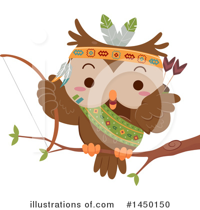Royalty-Free (RF) Owl Clipart Illustration by BNP Design Studio - Stock Sample #1450150
