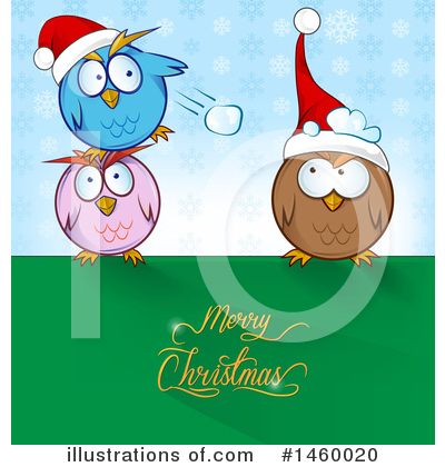 Royalty-Free (RF) Owl Clipart Illustration by Domenico Condello - Stock Sample #1460020