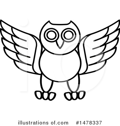 Royalty-Free (RF) Owl Clipart Illustration by Lal Perera - Stock Sample #1478337