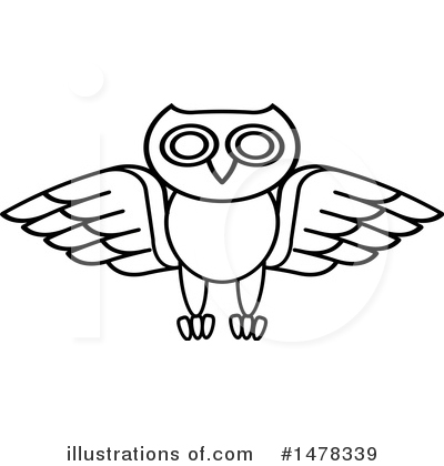 Royalty-Free (RF) Owl Clipart Illustration by Lal Perera - Stock Sample #1478339