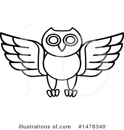 Owl Clipart #1478340 by Lal Perera