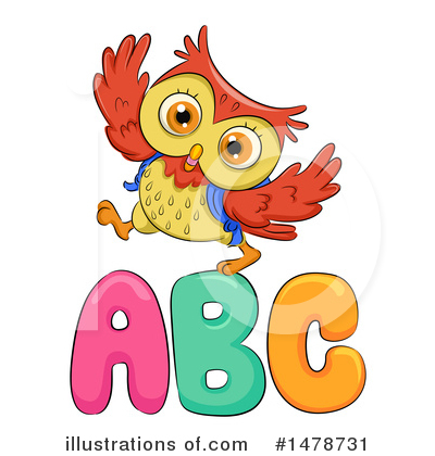 Royalty-Free (RF) Owl Clipart Illustration by BNP Design Studio - Stock Sample #1478731