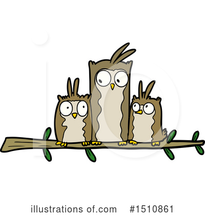 Royalty-Free (RF) Owl Clipart Illustration by lineartestpilot - Stock Sample #1510861