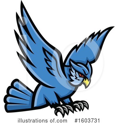 Royalty-Free (RF) Owl Clipart Illustration by patrimonio - Stock Sample #1603731