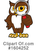 Owl Clipart #1604252 by Mascot Junction