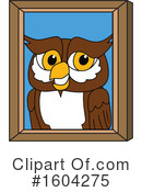 Owl Clipart #1604275 by Mascot Junction