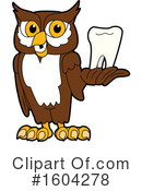 Owl Clipart #1604278 by Mascot Junction