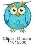 Owl Clipart #1615000 by Domenico Condello