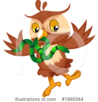 Royalty-Free (RF) Owl Clipart Illustration by Morphart Creations - Stock Sample #1660344