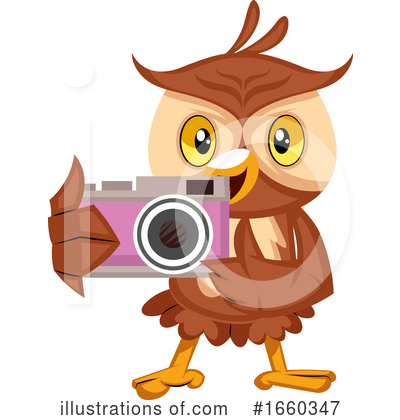 Royalty-Free (RF) Owl Clipart Illustration by Morphart Creations - Stock Sample #1660347