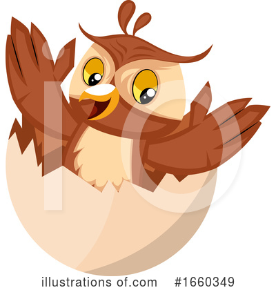 Royalty-Free (RF) Owl Clipart Illustration by Morphart Creations - Stock Sample #1660349