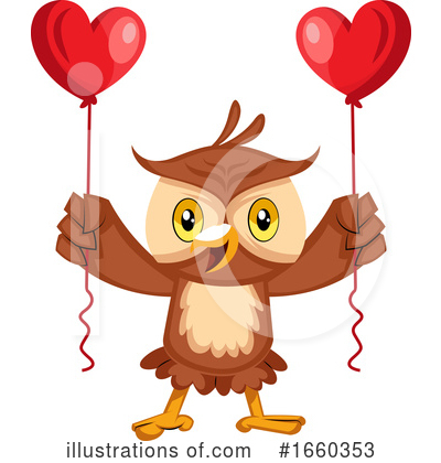 Royalty-Free (RF) Owl Clipart Illustration by Morphart Creations - Stock Sample #1660353
