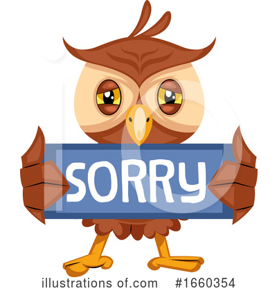 Royalty-Free (RF) Owl Clipart Illustration by Morphart Creations - Stock Sample #1660354
