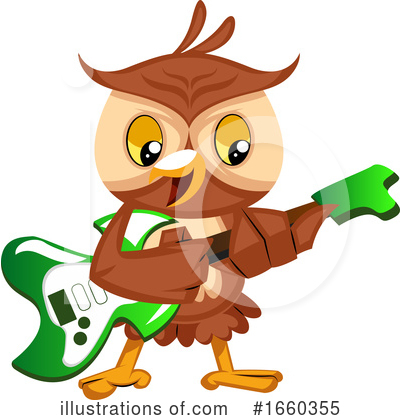 Royalty-Free (RF) Owl Clipart Illustration by Morphart Creations - Stock Sample #1660355