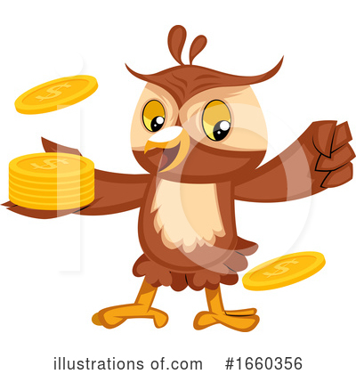 Royalty-Free (RF) Owl Clipart Illustration by Morphart Creations - Stock Sample #1660356
