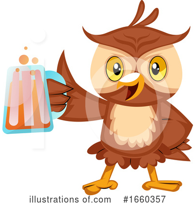Royalty-Free (RF) Owl Clipart Illustration by Morphart Creations - Stock Sample #1660357