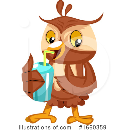 Royalty-Free (RF) Owl Clipart Illustration by Morphart Creations - Stock Sample #1660359