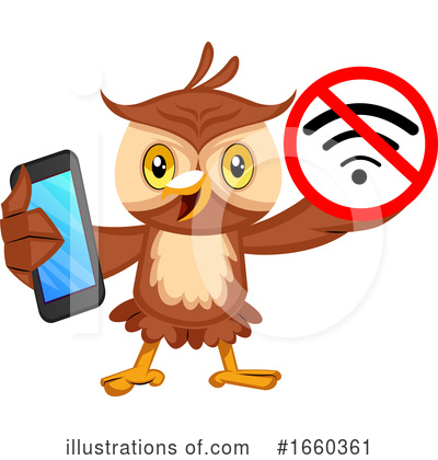 Royalty-Free (RF) Owl Clipart Illustration by Morphart Creations - Stock Sample #1660361