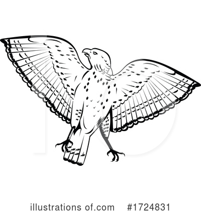 Royalty-Free (RF) Owl Clipart Illustration by patrimonio - Stock Sample #1724831
