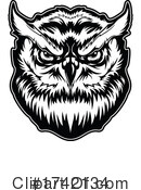 Owl Clipart #1742134 by Vector Tradition SM