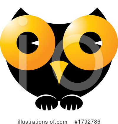 Royalty-Free (RF) Owl Clipart Illustration by Lal Perera - Stock Sample #1792786