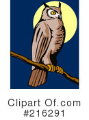 Owl Clipart #216291 by patrimonio