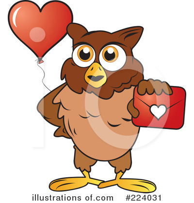 Royalty-Free (RF) Owl Clipart Illustration by Vitmary Rodriguez - Stock Sample #224031