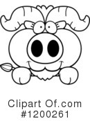 Ox Clipart #1200261 by Cory Thoman