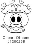 Ox Clipart #1200268 by Cory Thoman