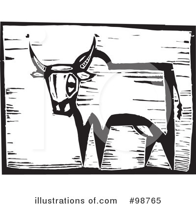 Bull Clipart #98765 by xunantunich