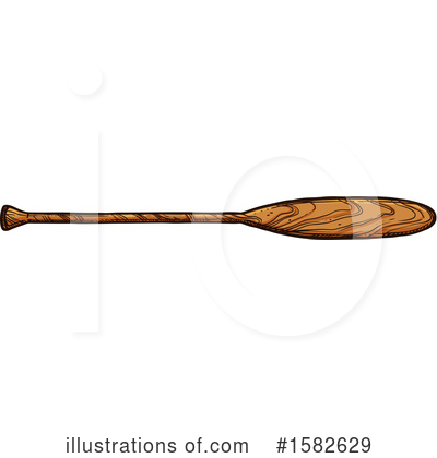 Paddles Clipart #1582629 by Vector Tradition SM