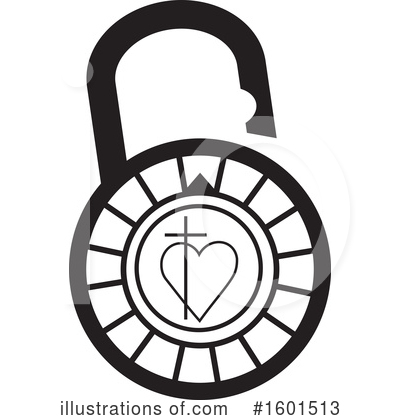 Combination Lock Clipart #1601513 by Johnny Sajem