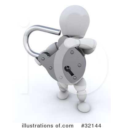 Lock Clipart #32144 by KJ Pargeter