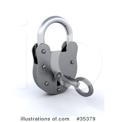 Lock Clipart #35379 by KJ Pargeter