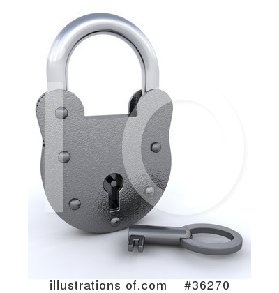 Lock Clipart #36270 by KJ Pargeter