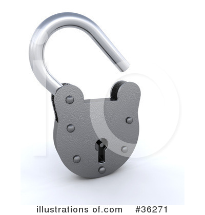 Lock Clipart #36271 by KJ Pargeter