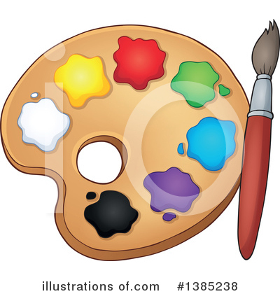 Painting Clipart #1385238 by visekart