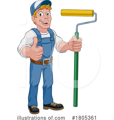 Worker Clipart #1805361 by AtStockIllustration